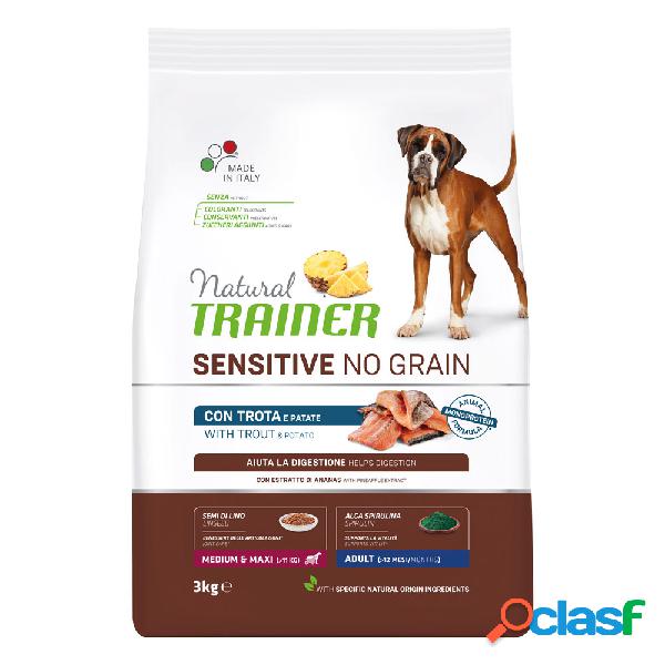 Natural Trainer Sensitive Dog Medium Maxi No Grain Trota
