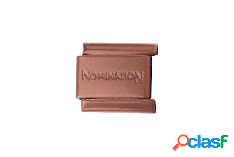 Nomination Link base Composable Classic acciaio cioccolato