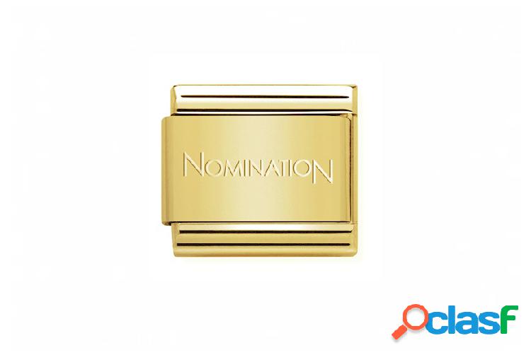 Nomination Link base Composable Classic acciaio oro oro