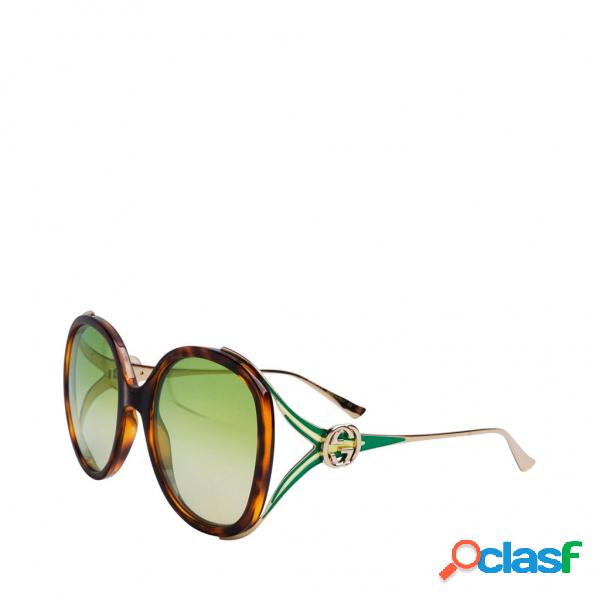 OCCHIALI DA SOLE GG0226S 006 HAVANA Gucci Occhiali da sole