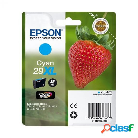 Originale Epson T2992Xl Ciano Per Epson Expression Home