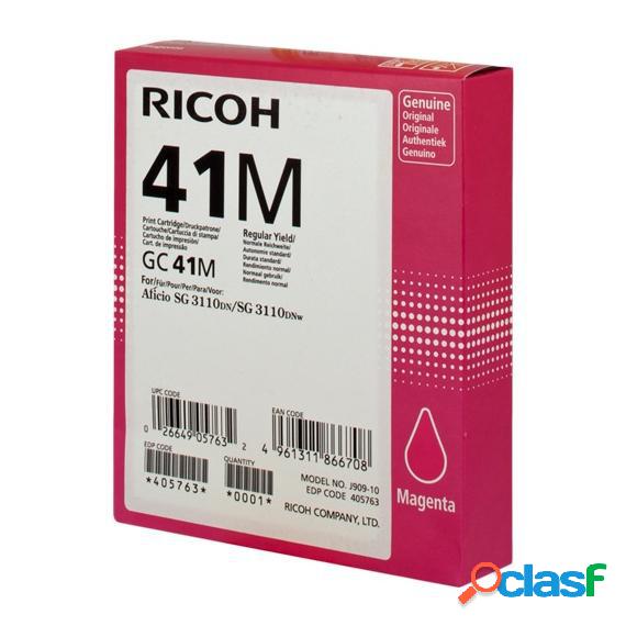 Originale Ricoh Gc41M Gel Magenta 405763 Per Ricoh Aficio Sg