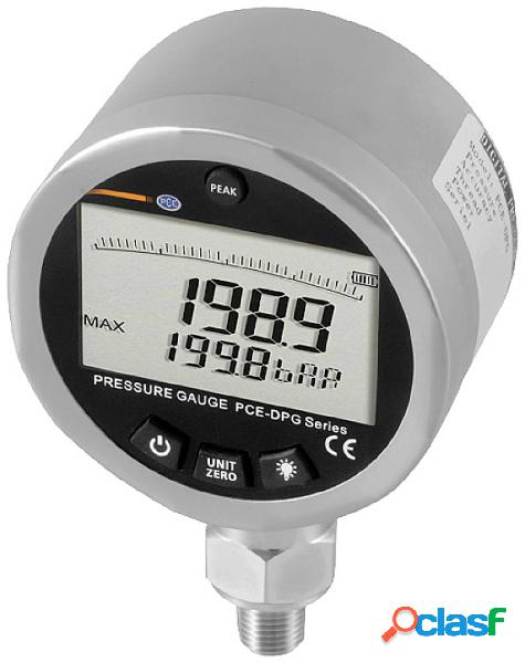 PCE Instruments Indicatore di pressione PCE-DPG 200 PCE-DPG