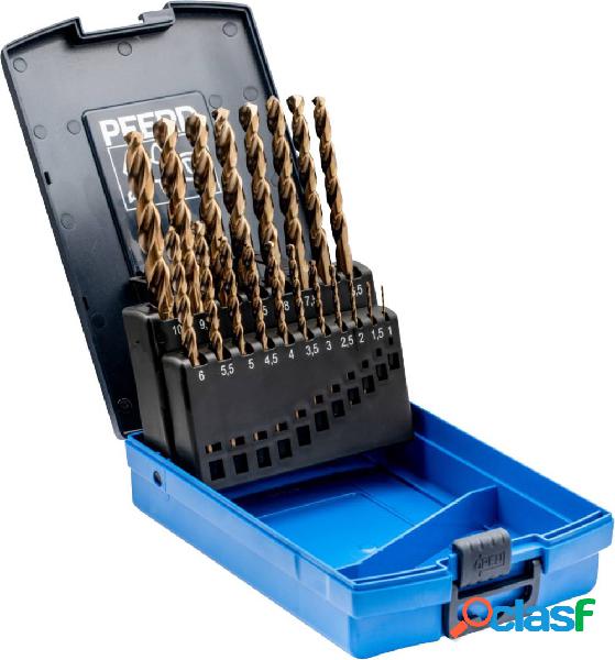 PFERD 25203703 Kit punte a spirale da metallo 19 parti 1 pz.
