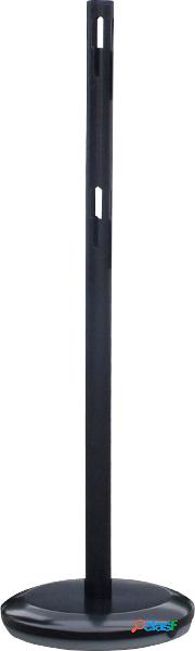 Palo in metallo nero con base fissa VISO BSA100N (Ø x A) 50