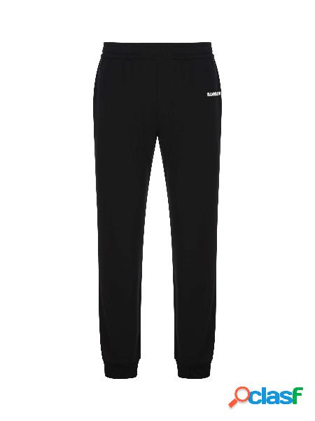 Pantaloni Da Jogging In Cotone Con Logo Stampato