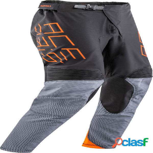 Pantaloni cross Acerbis FIREFLIGHT Nero Arancio