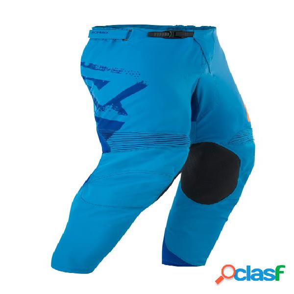 Pantaloni cross Acerbis Special Edition Thunder Blu Arancio