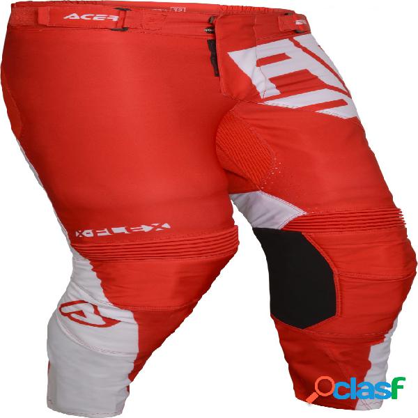 Pantaloni cross Acerbis X-FLEX VEGA Rosso Bianco