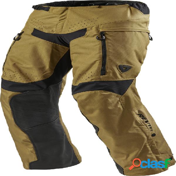 Pantaloni cross allungati Revit Dirt Continent Giallo Ocra