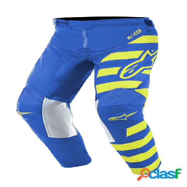 Pantaloni cross bambino Alpinestars YOUTH RACER BRAAP Blu