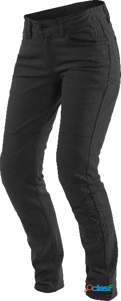 Pantaloni moto donna Dainese Classic Slim Lady Nero