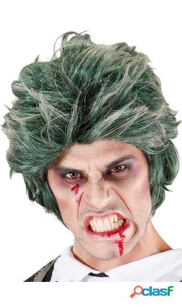 Parrucca da Zombie Verde