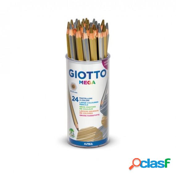 Pastelli Mega - diametro mina 5,5 mm - oro/argento - Giotto