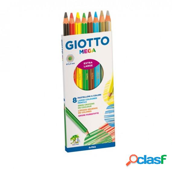 Pastelli colorati Mega - diametro mina 5,5 mm - colori