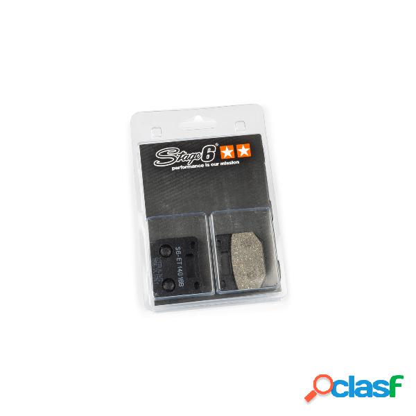 Pastiglie freno per pinza r/t 4 pistoncini organiche nere