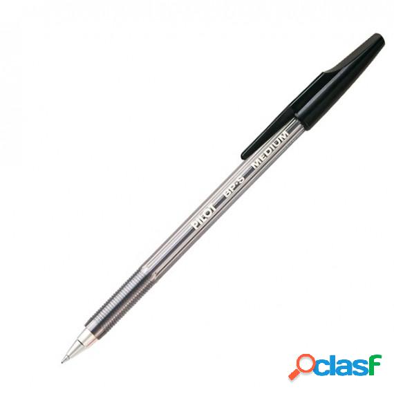 Penna a sfera BP S - punta media 1 mm - nero - Pilot