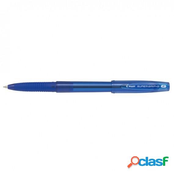 Penna a sfera Supergrip G con cappuccio - punta 0,7mm - blu