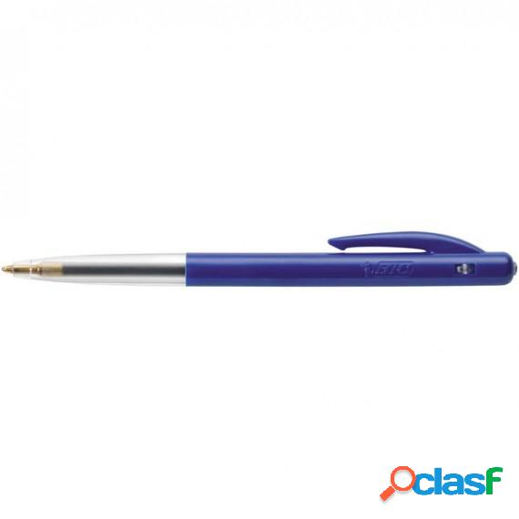 Penna a sfera a scatto M10 - punta 1,0mm - blu - Bic - conf.
