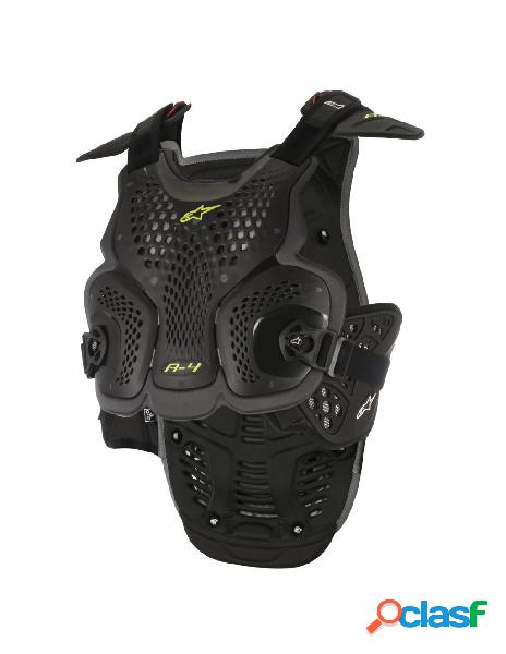 Pettorina protettiva Alpinestars A-4 Chest Protector nero