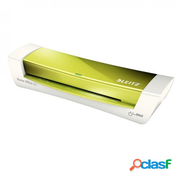 Plastificatrice ILam HomeOffice - A4 - verde metal - Leitz