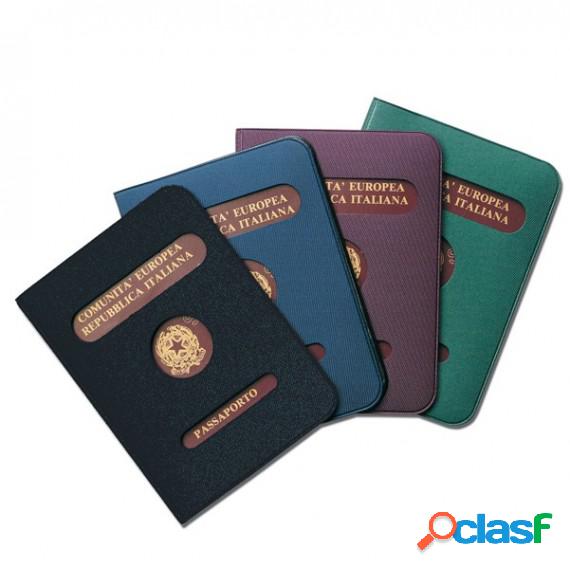 Porta passaporto - colori assortiti - Alplast - conf. 24