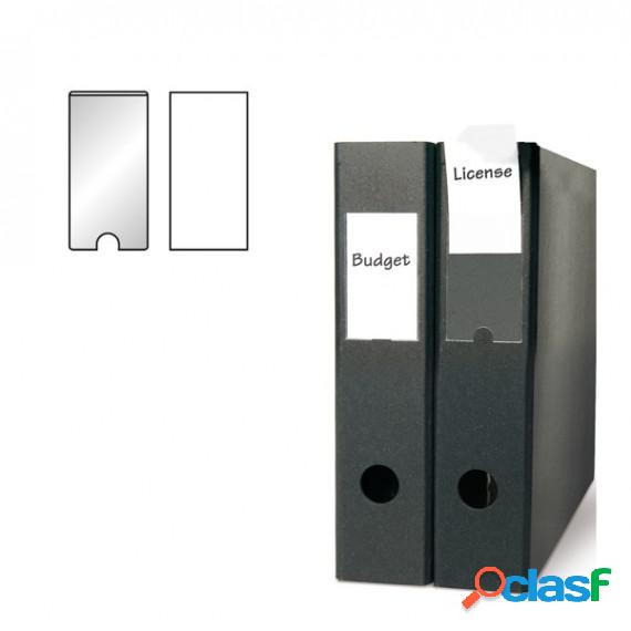 Portaetichette adesivo - PPL - 55x102 mm - trasparente - 3L