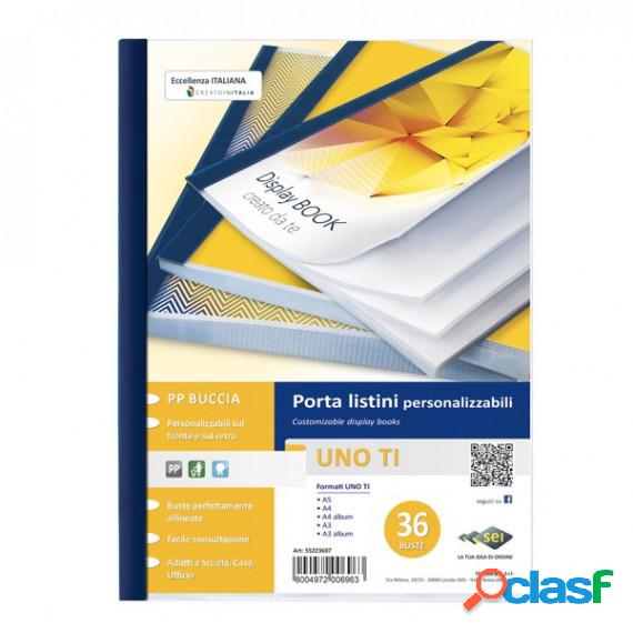 Portalistini personalizzabile Uno TI - 15x21 cm - 36 buste -