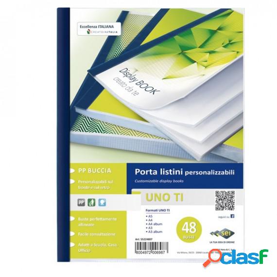 Portalistini personalizzabile Uno TI - 15x21 cm - 48 buste -