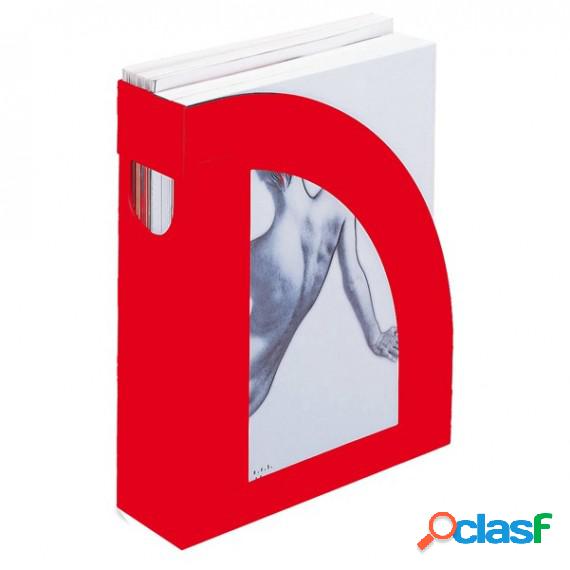 Portariviste E803 - 24,5x30 cm - dorso 7,5 cm - rosso -