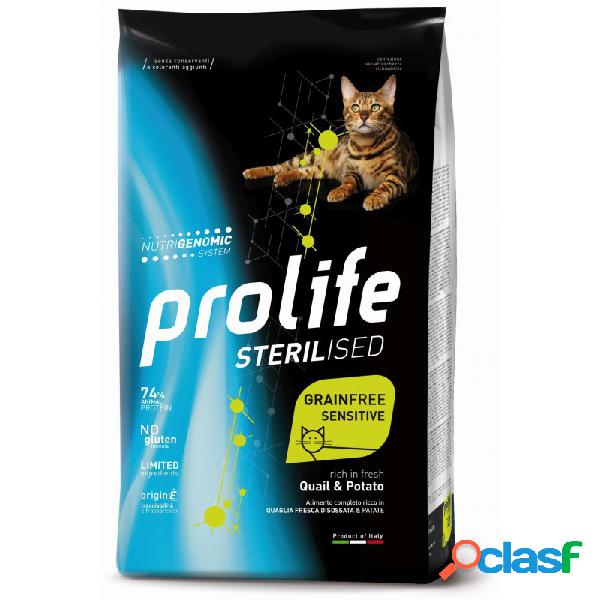 Prolife - Prolife Sterilised Grain Free Quaglia E Patate Per