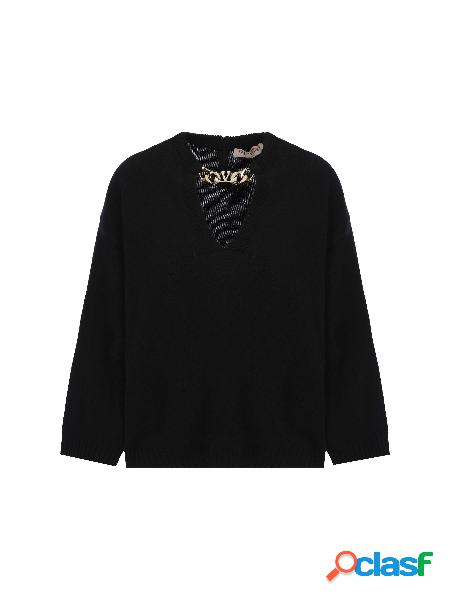 Pull in Cashmere VLogo Chain