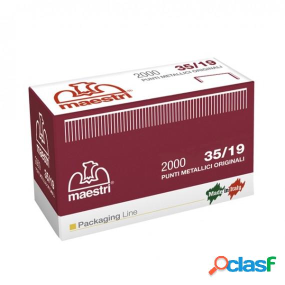 Punti 35/19 per Romabox - rame - altezza 19 mm - Romeo