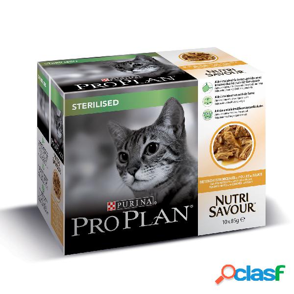 Purina Pro Plan Cat Adult Sterilised Multipack Pollo 10x85