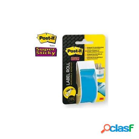 ROTOLO Post-itSuper Sticky 25mmx17,7mt BLU 2650-BEU