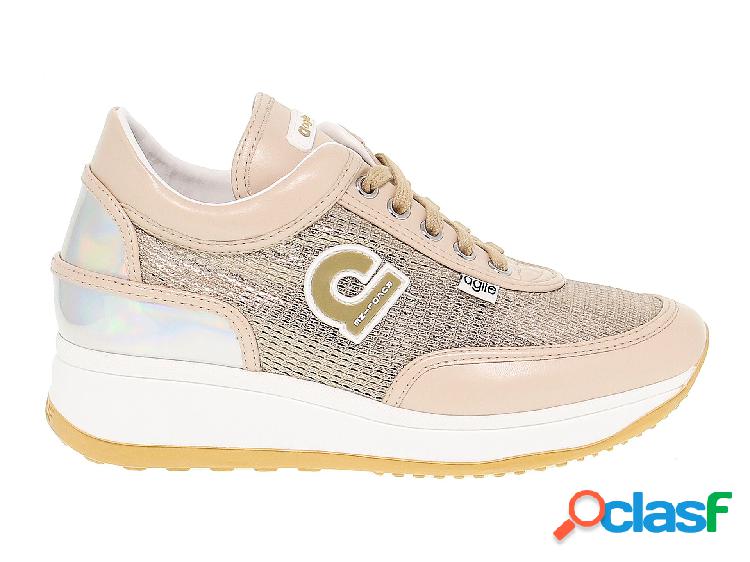 RUCO LINE SNEAKERS DONNA RUCO1304BABE TESSUTO BEIGE