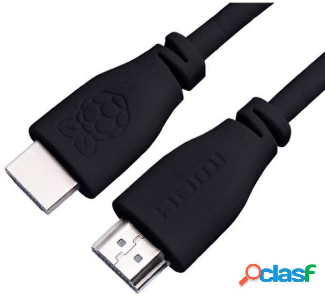 Raspberry Pi® CPRP010-B Cavo HDMI Raspberry Pi [1x Spina
