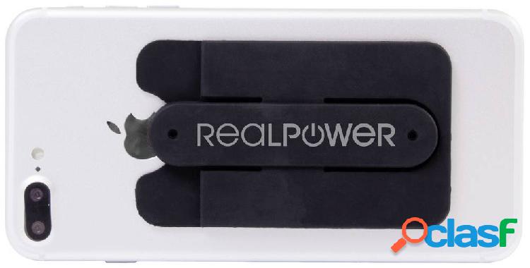 RealPower Smart Wallet Custodia Universal Nero