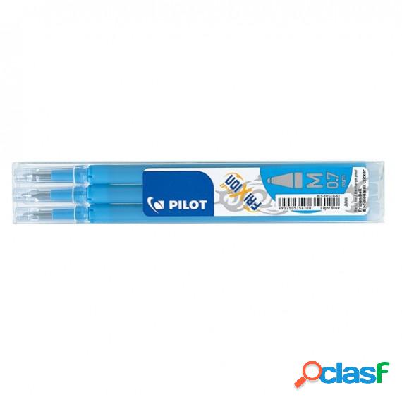 Refill a sfera Frixionball - punta 0,7mm - azzurro - Pilot -