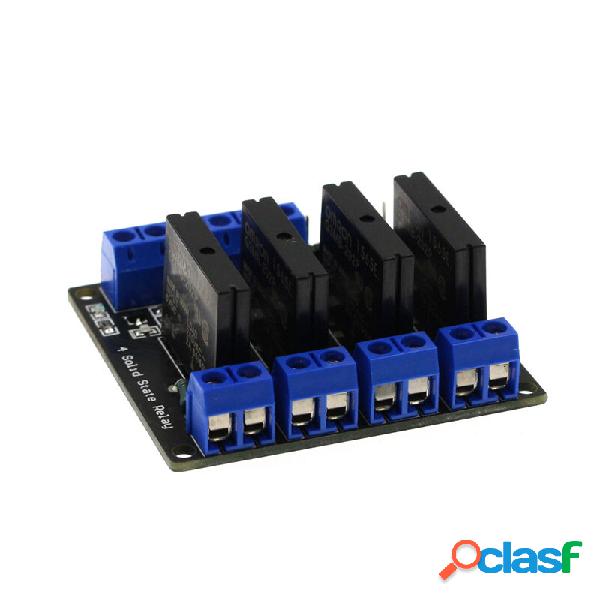 Relè 5V Modulo relè a stato solido a basso livello SSR a 4