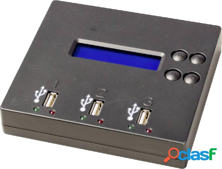 Renkforce UB300 2 vie Duplicatore USB USB 2.0 portatile