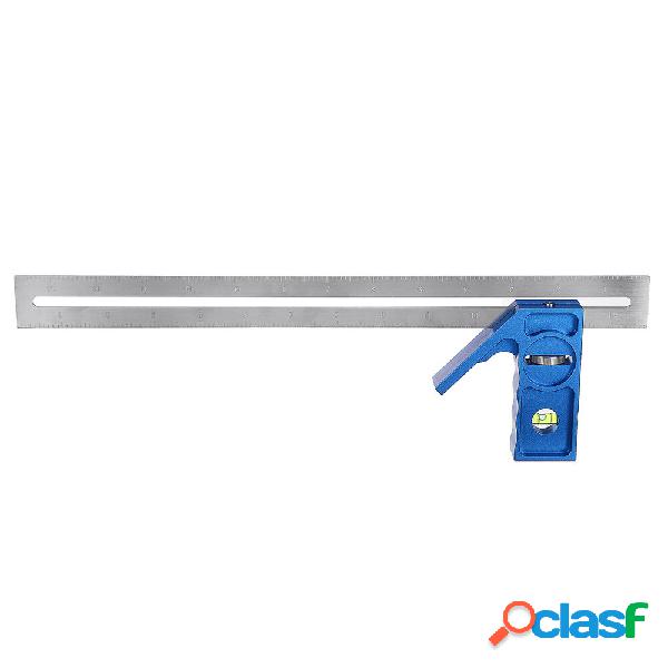 Righello angolare regolabile da 350 mm 45 gradi 90 gradi