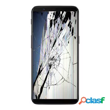 Riparazione LCD e touch screen di OnePlus 5T - Nero