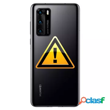 Riparazione del coperchio della batteria Huawei P40 - Nero