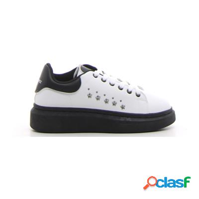 SARA LOPEZ Sneaker con platform - bianco nero