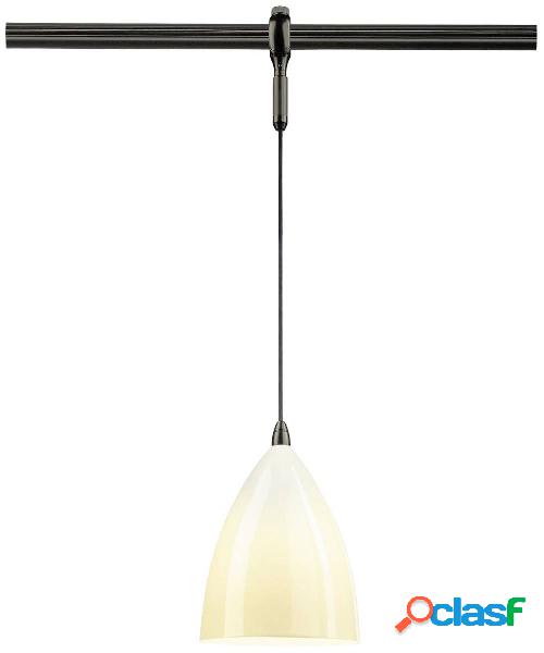 SLV TONGA ® 184530 Lampada a sospensione E14 60 W Nero