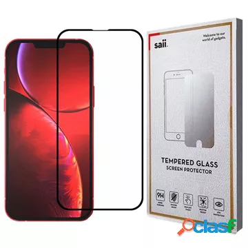Saii 3D Premium iPhone 13 Mini Pellicola Protettiva in Vetro