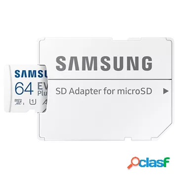 Samsung EVO Plus MicroSDXC Scheda di memoria con adattatore