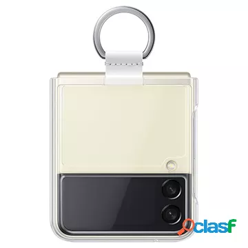 Samsung Galaxy Z Flip3 5G Cover trasparente con anello