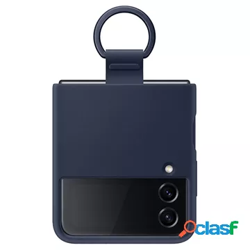 Samsung Galaxy Z Flip4 Cover in Silicone con Anello